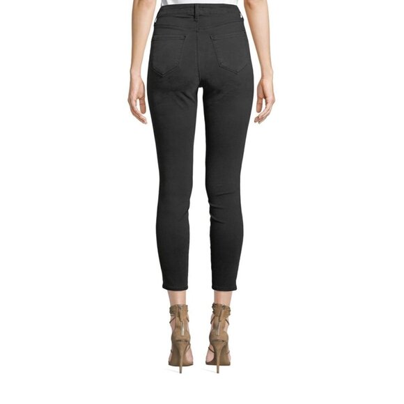 L’Agence Margot High Rise Skinny Jeans Size 29 Dark Graphite Charcoal Blac - Picture 3 of 13